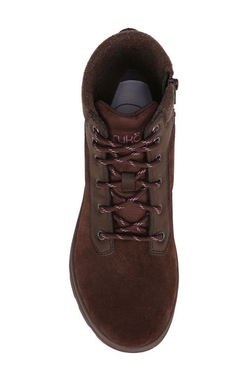 Shop Ryka Rykä Brunswick Water Repellent Boot In Chicory Brown