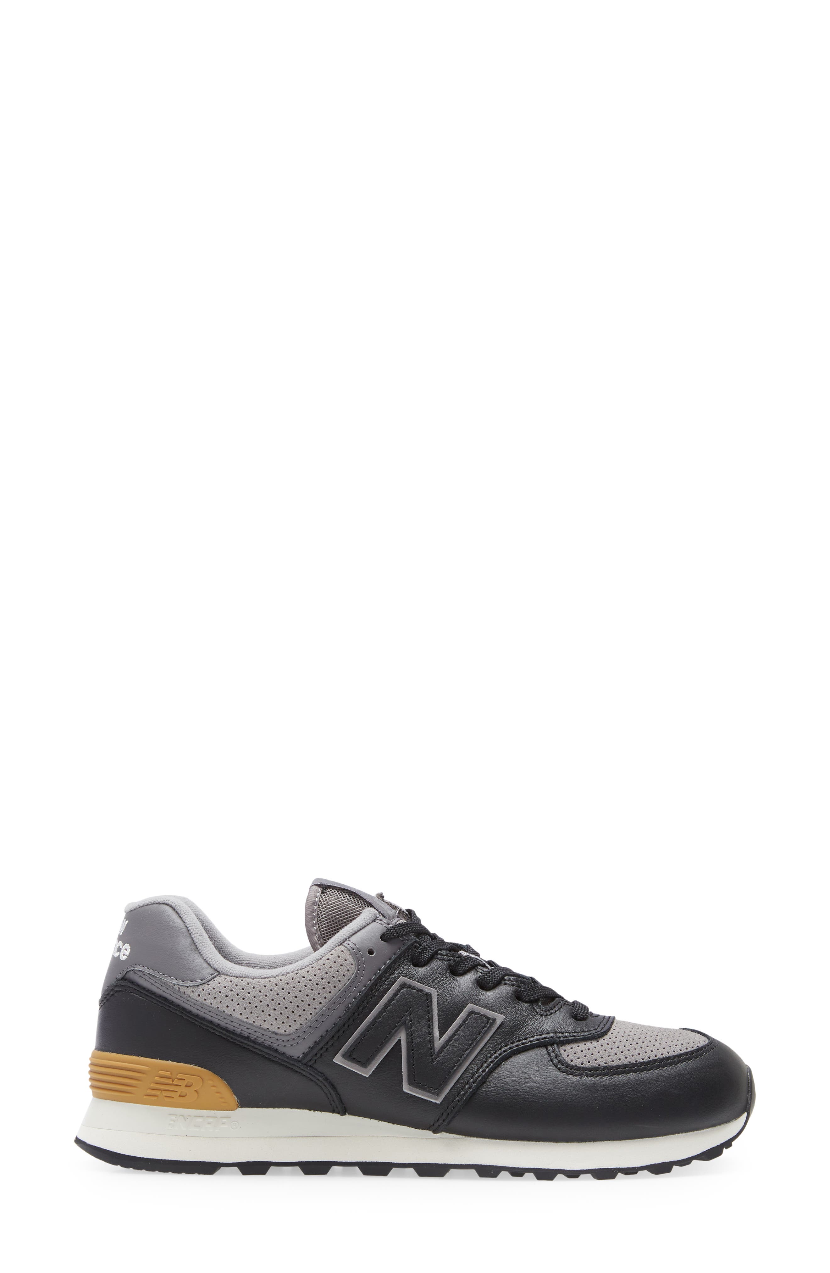 new balance black & white 420 trainers