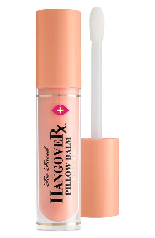 Too Faced Hangover Pillow Balm Ultra-Hydrating Lip Balm in Mango Kiss at Nordstrom