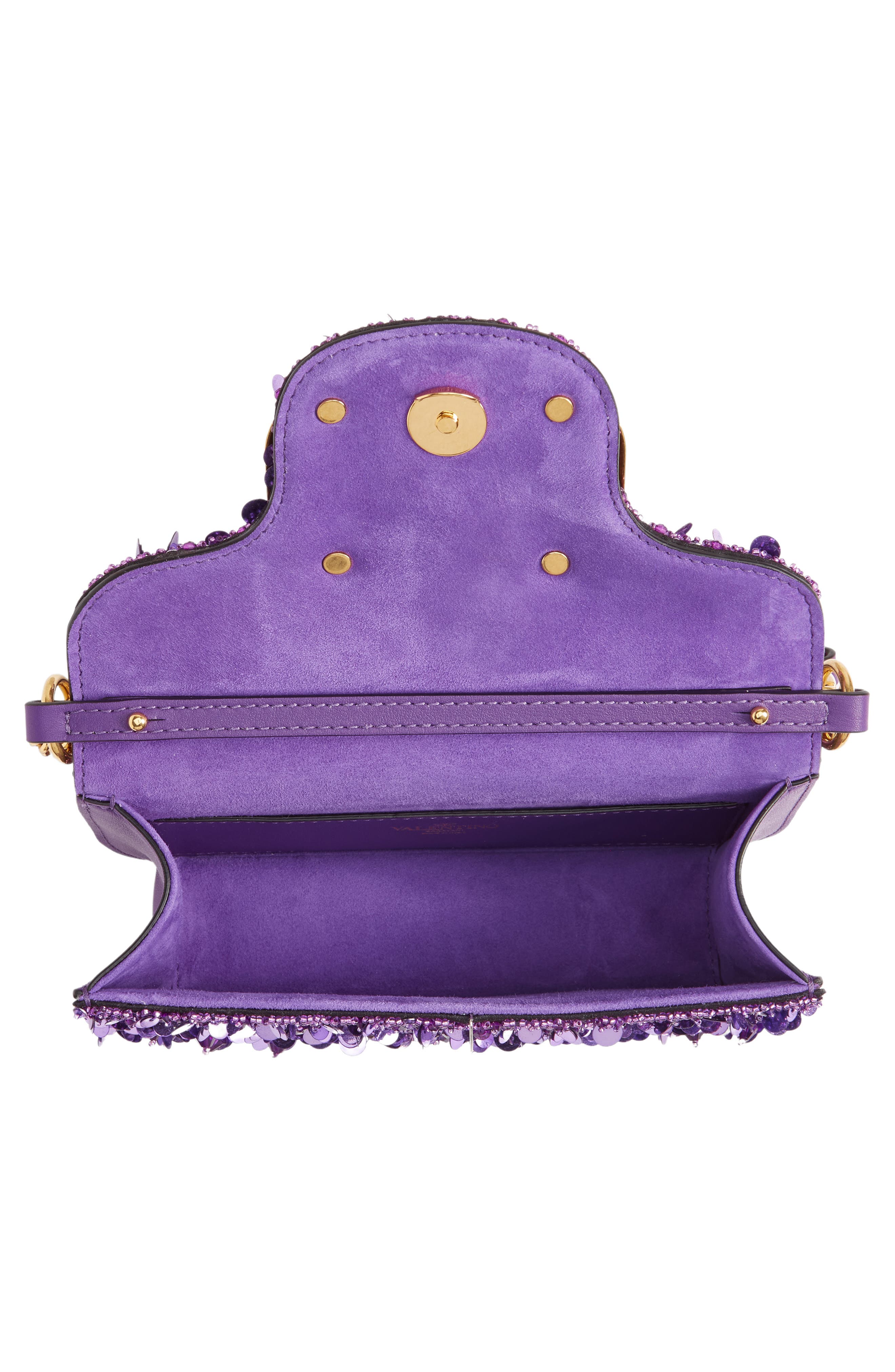 Valentino Garavani Small Locò Embellished Silk Shoulder Bag Nordstrom