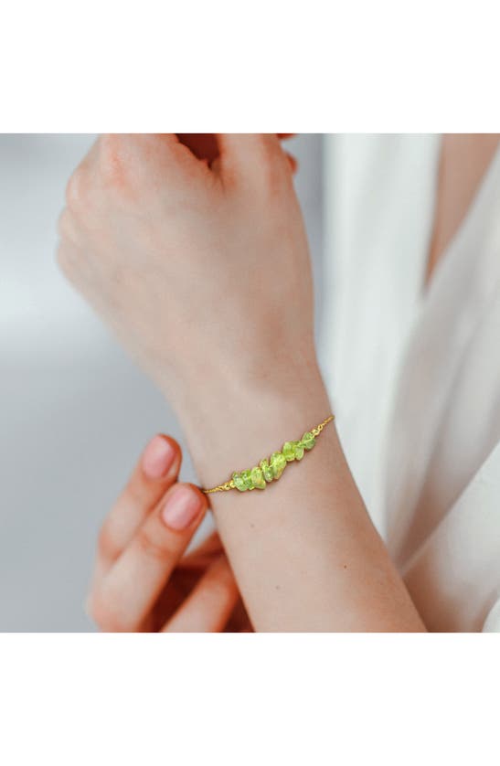 Delmar Beaded Bracelet In Green