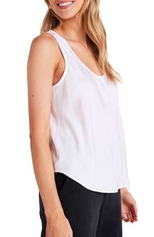 Shop Bella Dahl Scoop Neck Tank In White