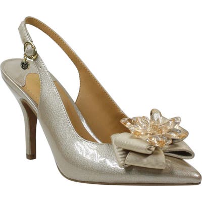 J. Renee Denyell Slingback Pump - Beige