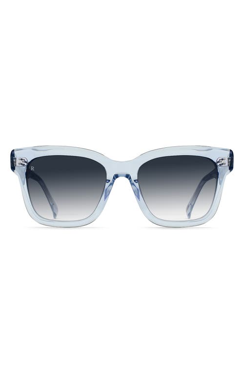 Shop Raen Breya 54mm Square Sunglasses In Swim/smoke Gradient