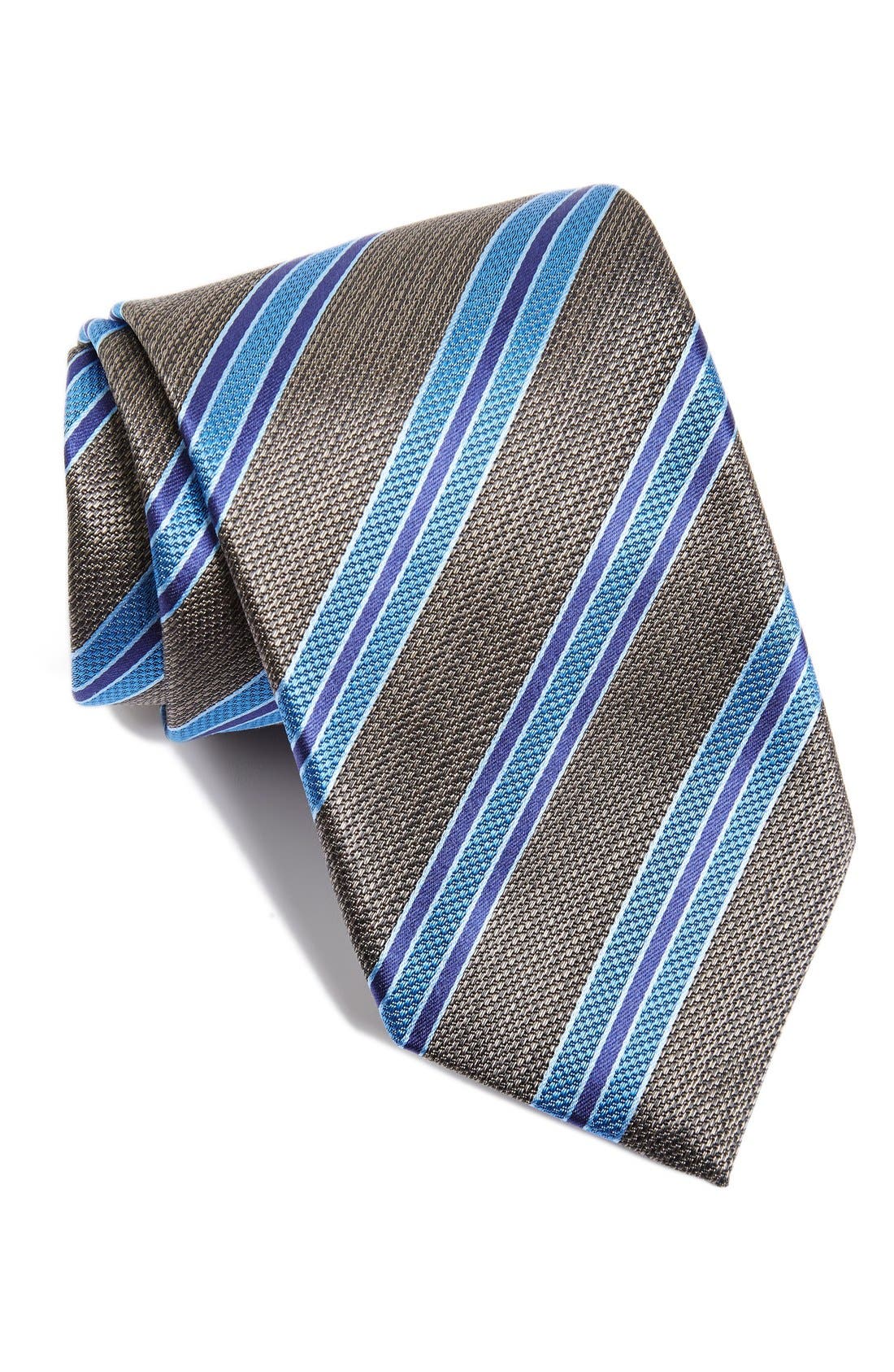 David Donahue Stripe Silk Tie Nordstrom