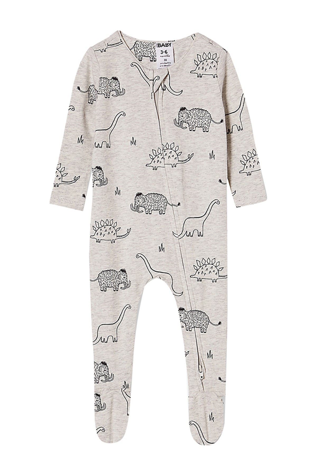 baby boy zip romper