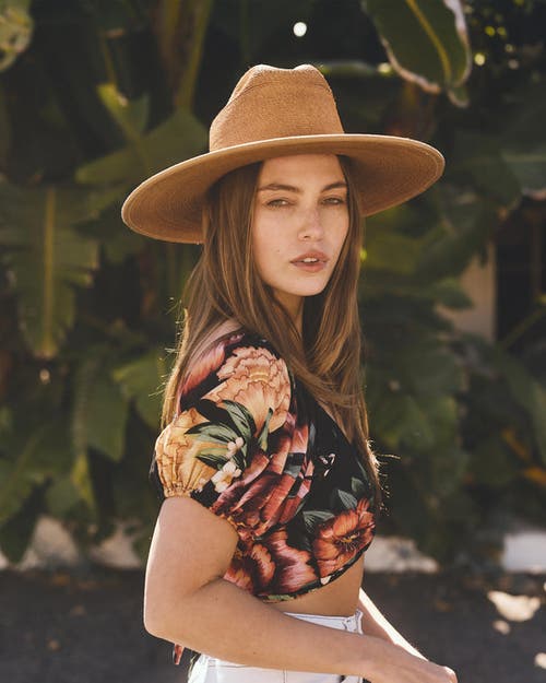 Hemlock Toluca Rancher Straw Hat In Saddle