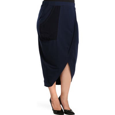 Plus Size Standards & Practices Phoebe Skirt, Blue
