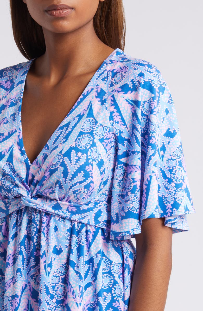 Lilly Pulitzer® Minka Flutter Sleeve Minidress | Nordstrom