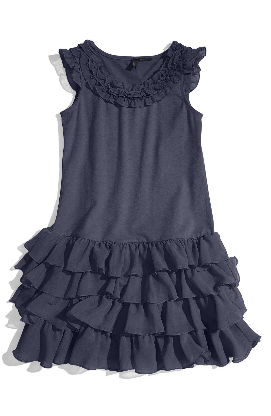 United Colors Of Benetton Kids Ruffle Dress Little Girls Nordstrom