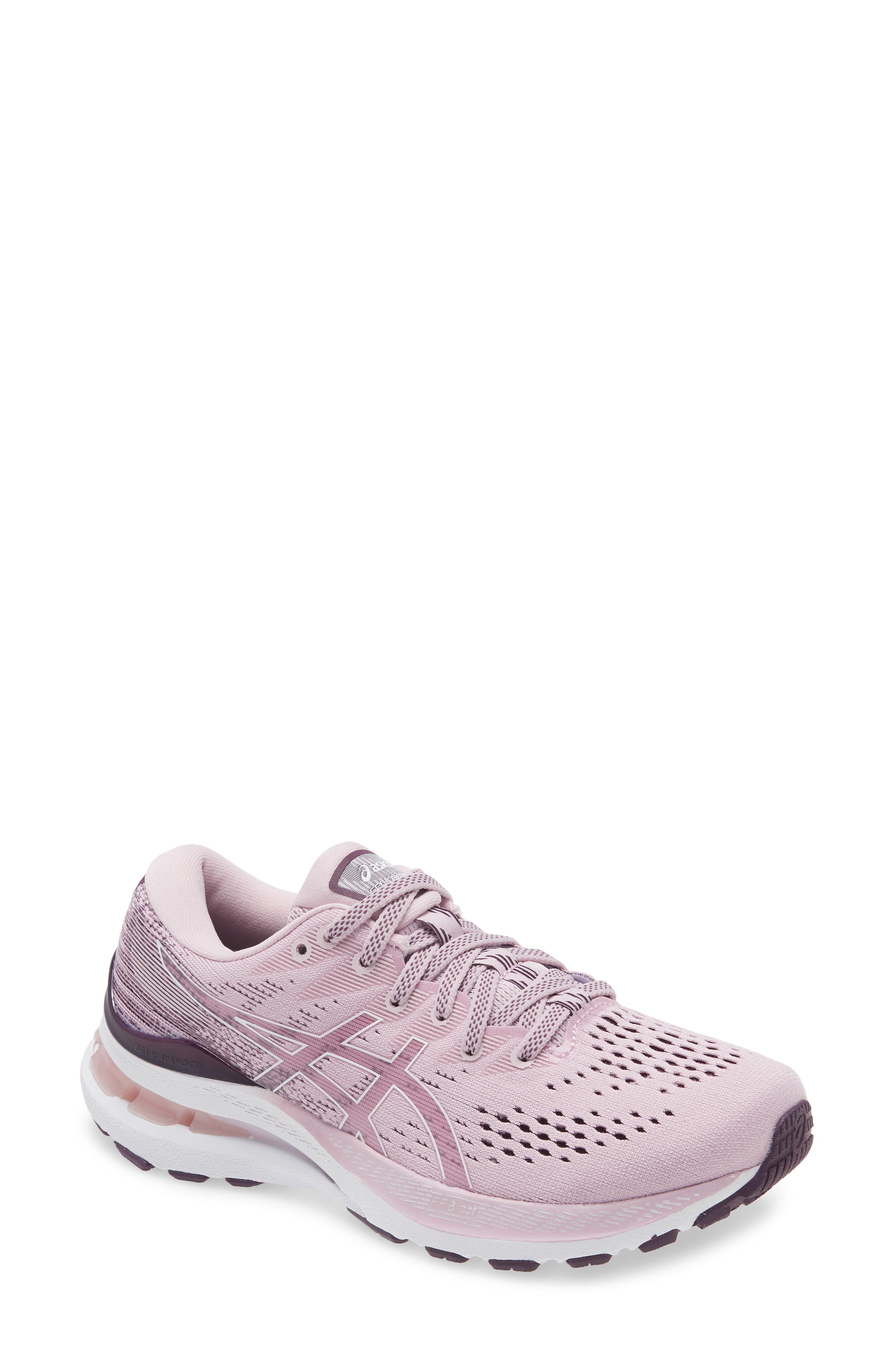 Whippet Pink White Print Running Shoes for Women-Casual Comfortable Sneakers Running Shoes