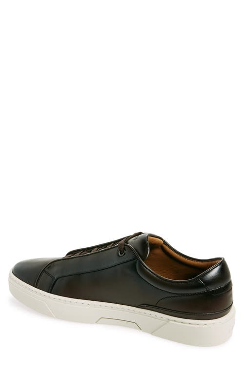 Shop Hugo Boss Boss Gary Sneaker In Dark Brown