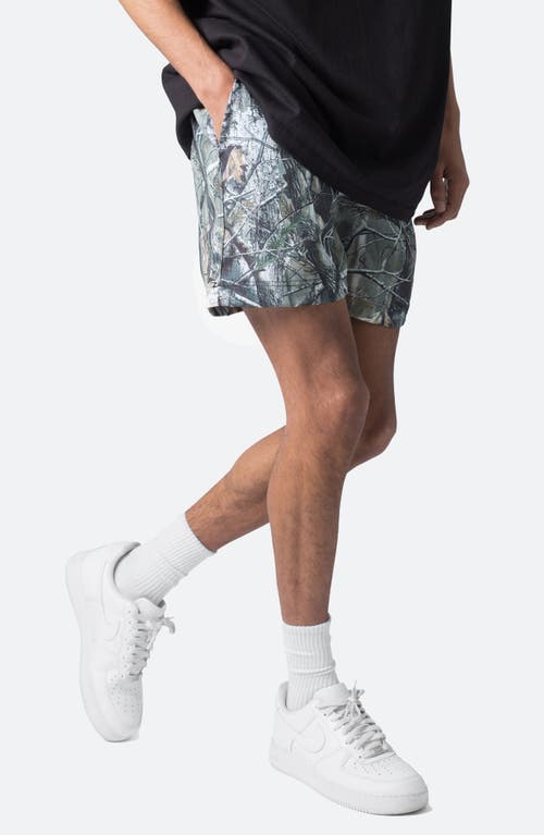 Shop Mnml Ripstop Shorts In Branch Camo