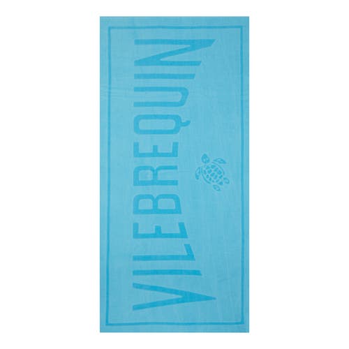 Shop Vilebrequin Organic Cotton Solid Beach Towel In Santorin