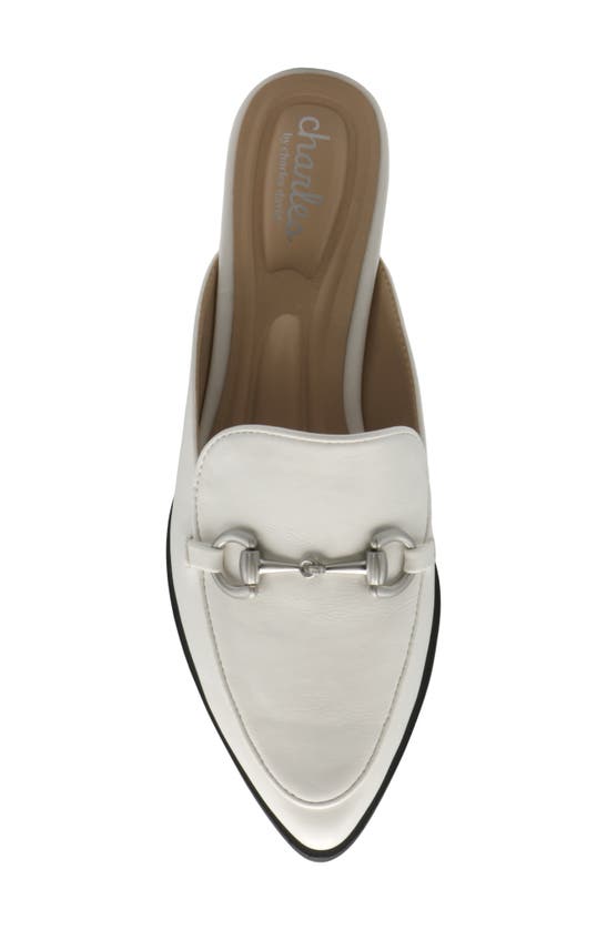 Shop Charles By Charles David Eleanor Bit Mule In Bright White-sm