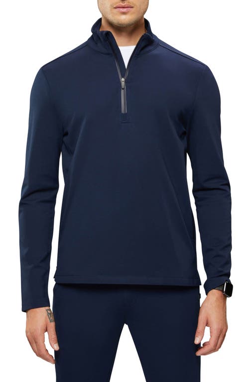 Cuts Corcorde Quarter Zip Pullover in Pacific Blue