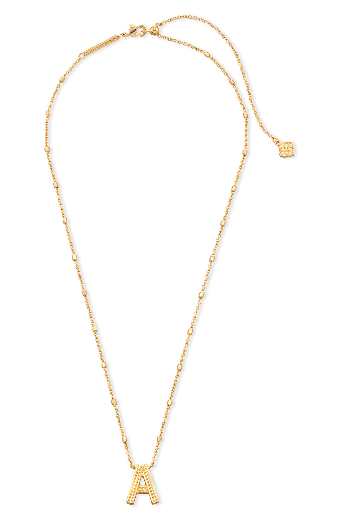 Kendra Scott Initial Pendant Necklace 