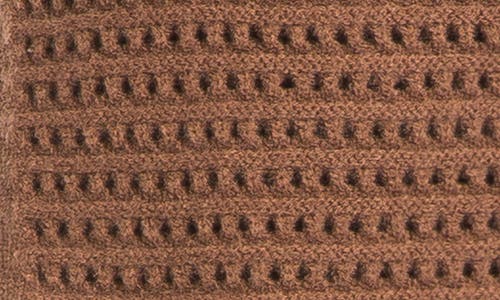Max Studio Mock Neck Sweater Vest In Brown As Is