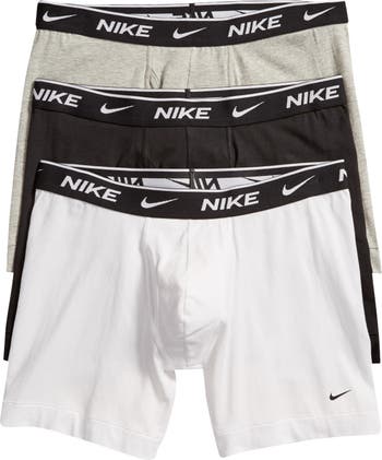 Nike Dri-FIT Essential Cotton Stretch Boxer Briefs 3-Pack