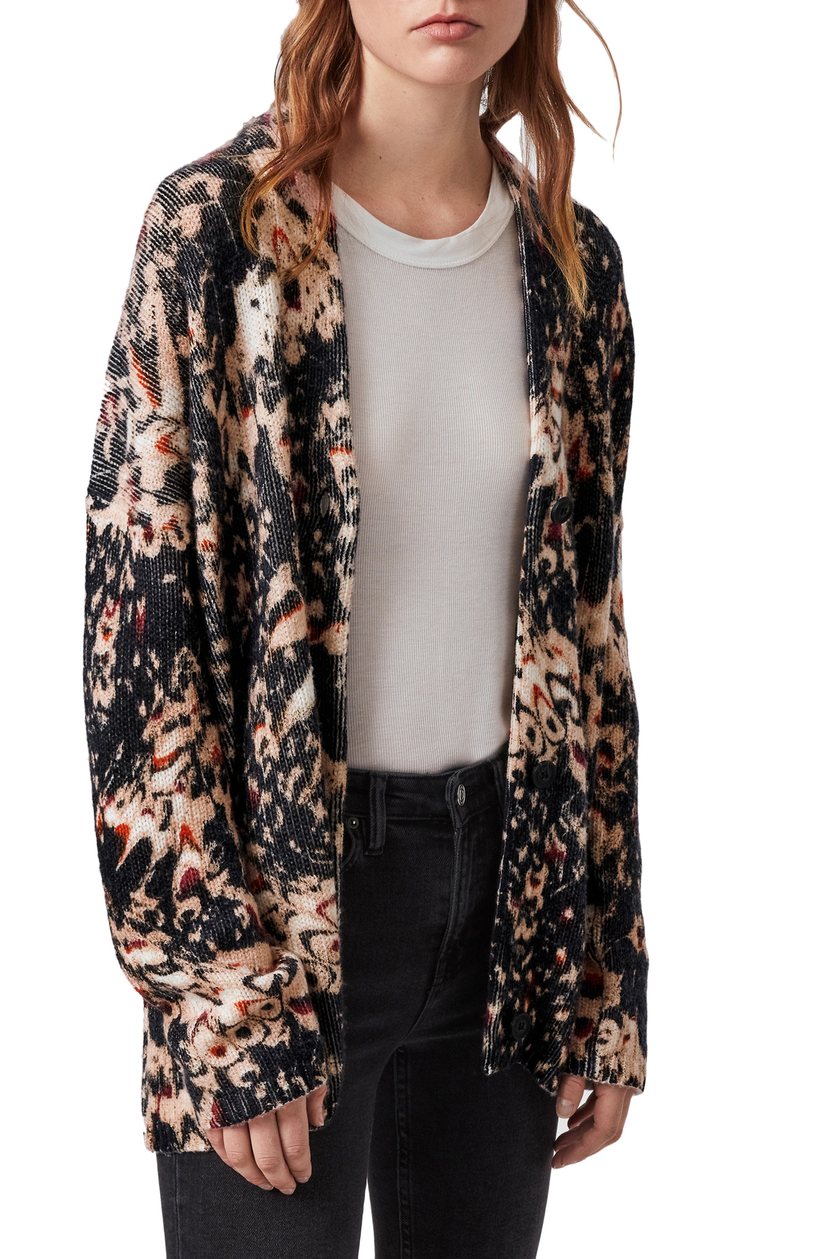 all saints long cardigan