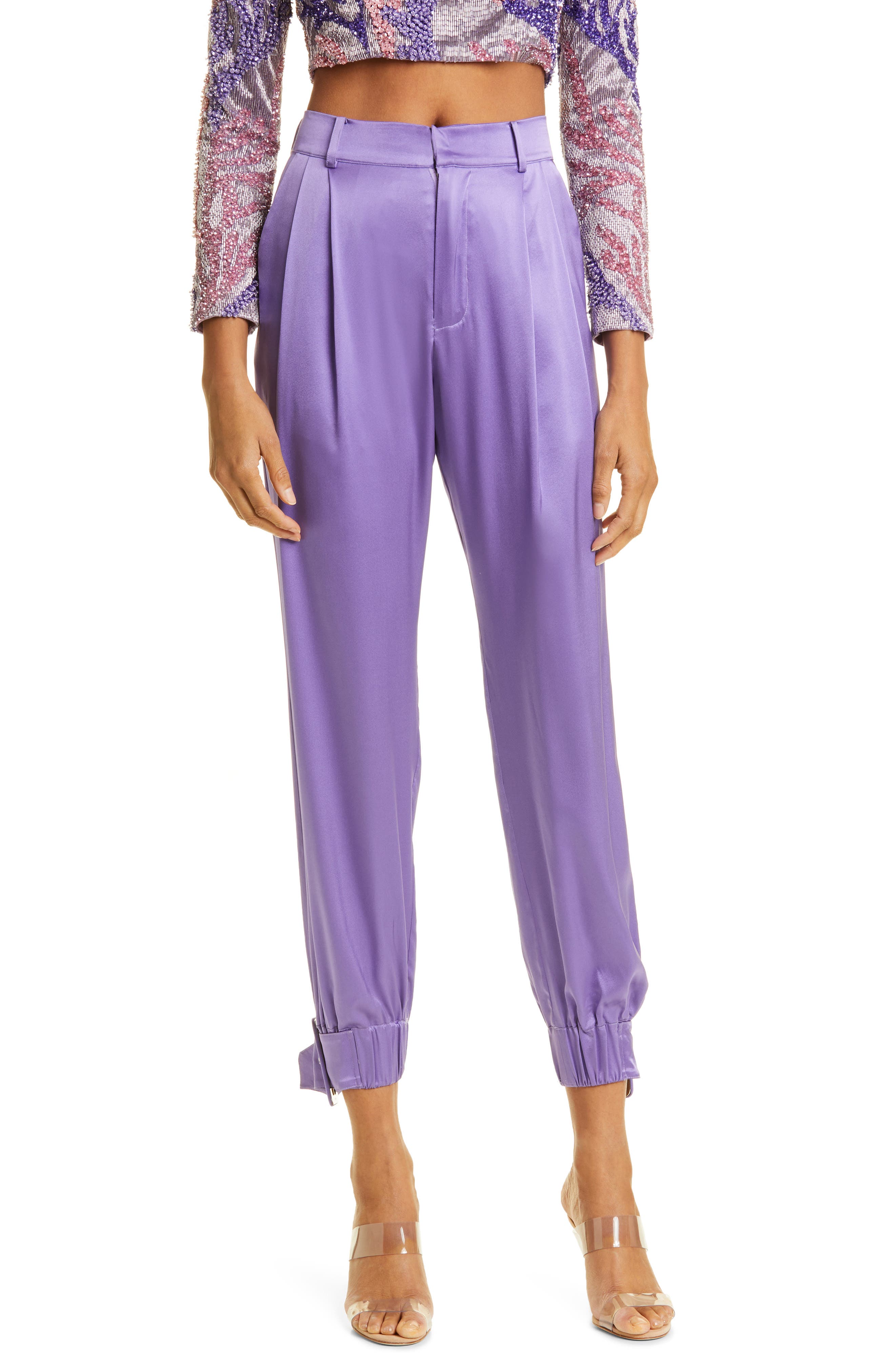 Purple Trousers \u0026 Wide-Leg Pants 