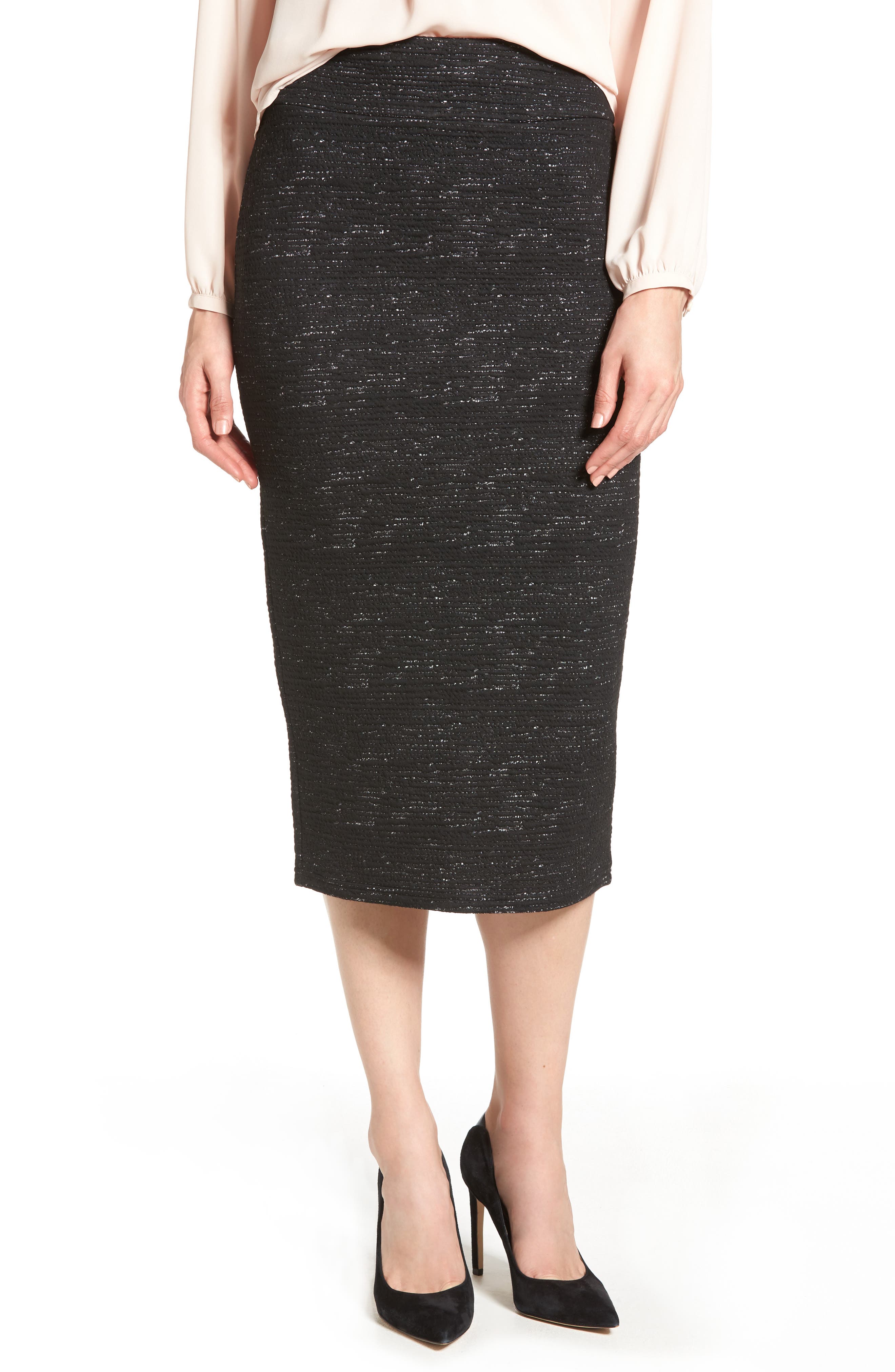 Halogen® Jacquard Pencil Skirt Nordstrom
