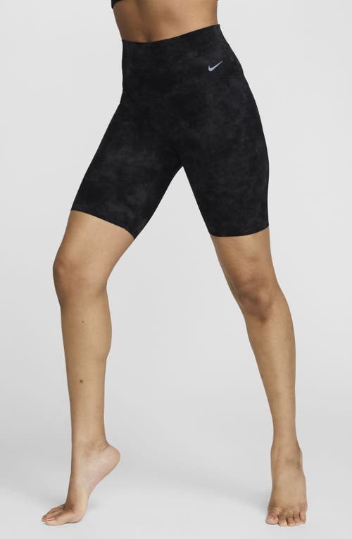 Shop Nike Zenvy Dri-fit Bike Shorts In Black/black