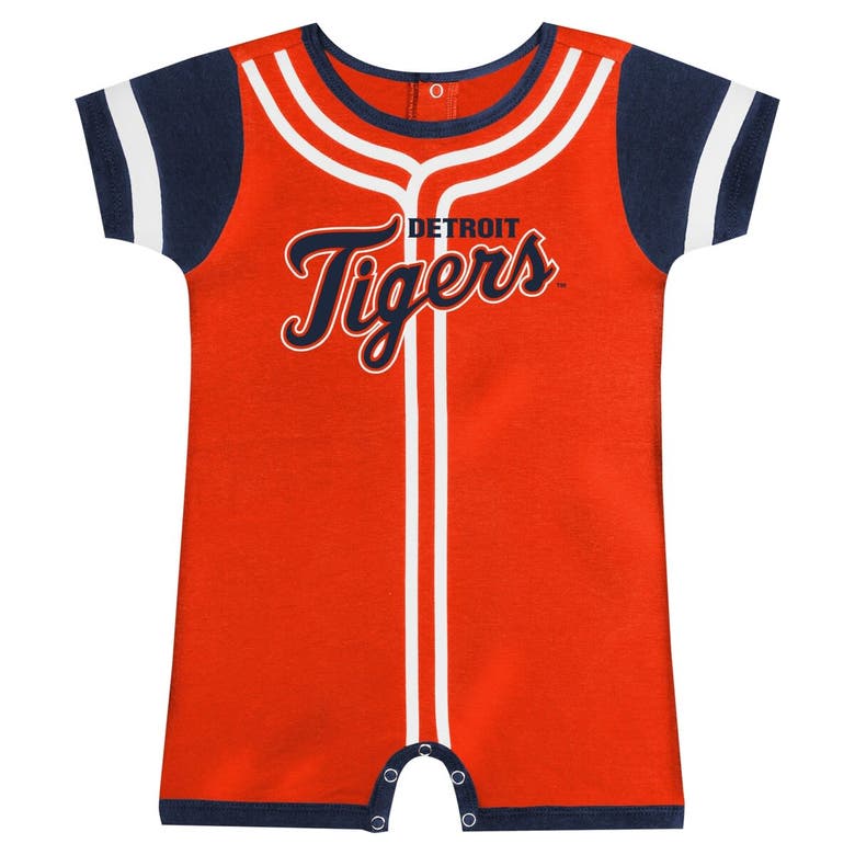Shop Outerstuff Infant Orange Detroit Tigers Fast Pitch Romper