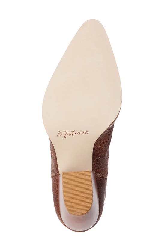 Shop Matisse Collins Western Boot In Rustic Brown