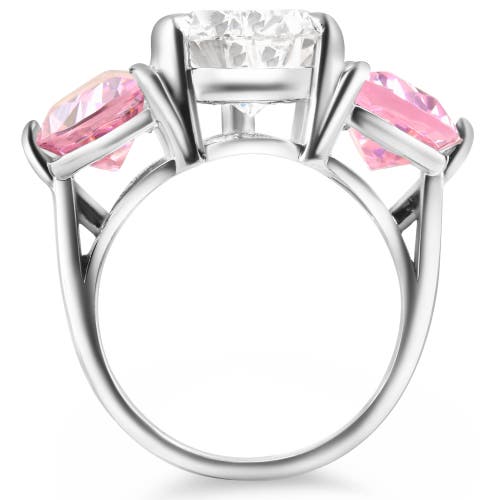 Bliss Diamond Certified 15.40ct Pear Shape Diamond Engagement Ring 14k White Gold Lab Grown In 14k White Gold