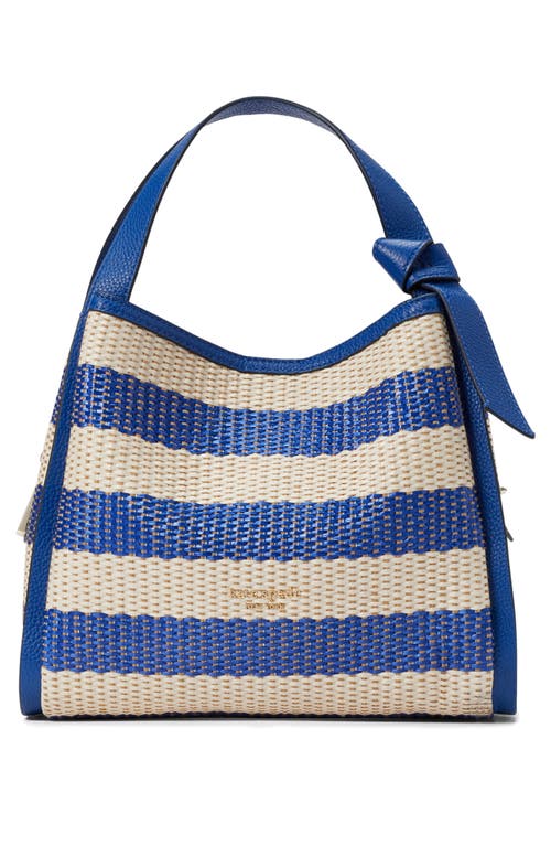 kate spade new york Manhattan Woven Striped Fabric Small Tote - Macy's