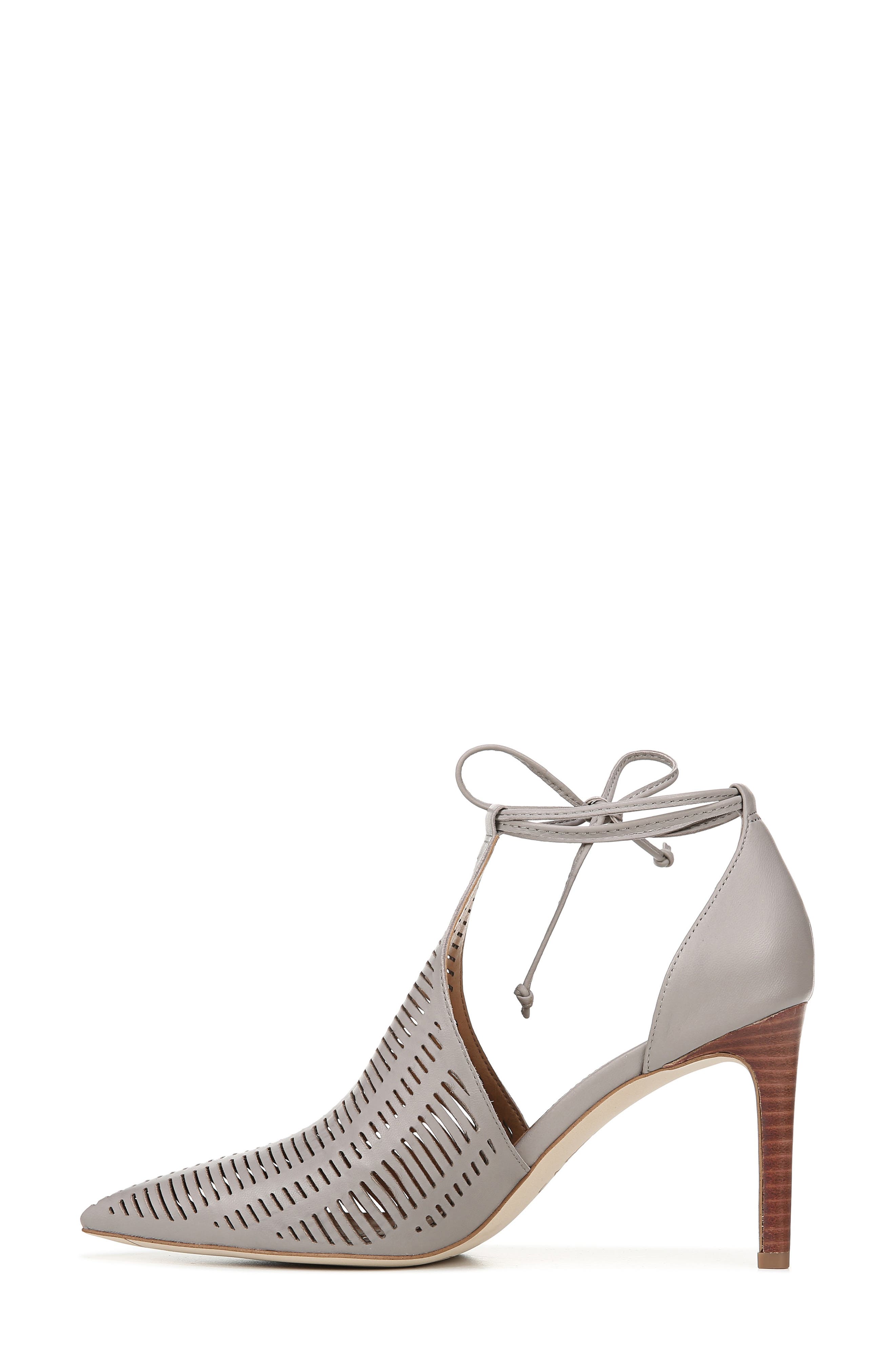 krista perforated ankle wrap pump