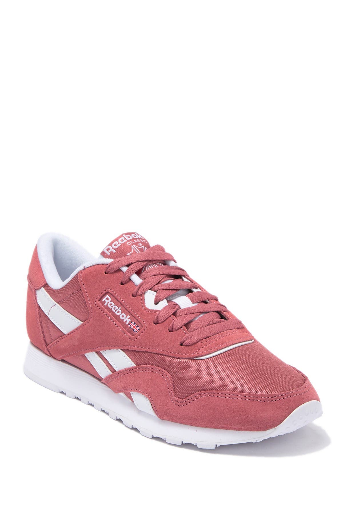 reebok classic nylon rose