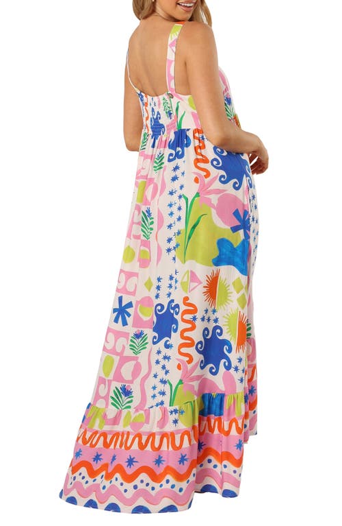 Petal And Pup Petal & Pup Greer Print Maxi Dress In Multi