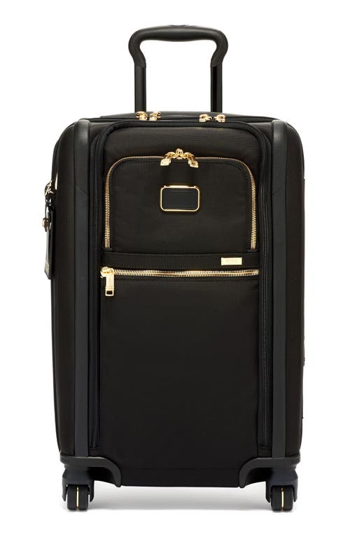 Shop Tumi Alpha 3 Collection 22-inch International Expandable Wheeled Carry-on Bag In Black/gold