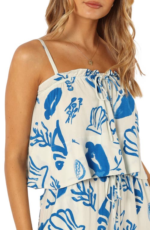 Petal And Pup Petal & Pup Airlie Tropical Camisole In Blue