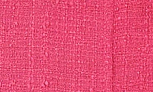 Endless Rose Tweed Trim Sleeveless Dress In Fuchsia