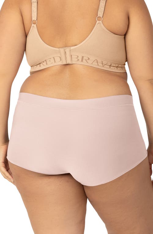 Shop Kindred Bravely Grow With Me Maternity Boyshort In Soft Pink