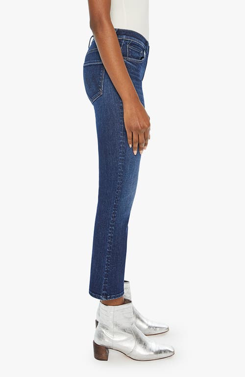 Shop Mother The Insider Crop Ankle Jeans In Mind Games