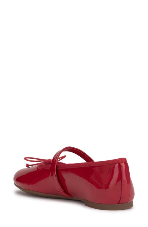 Jessica Simpson Azalina Mary Jane Flat In Red Muse