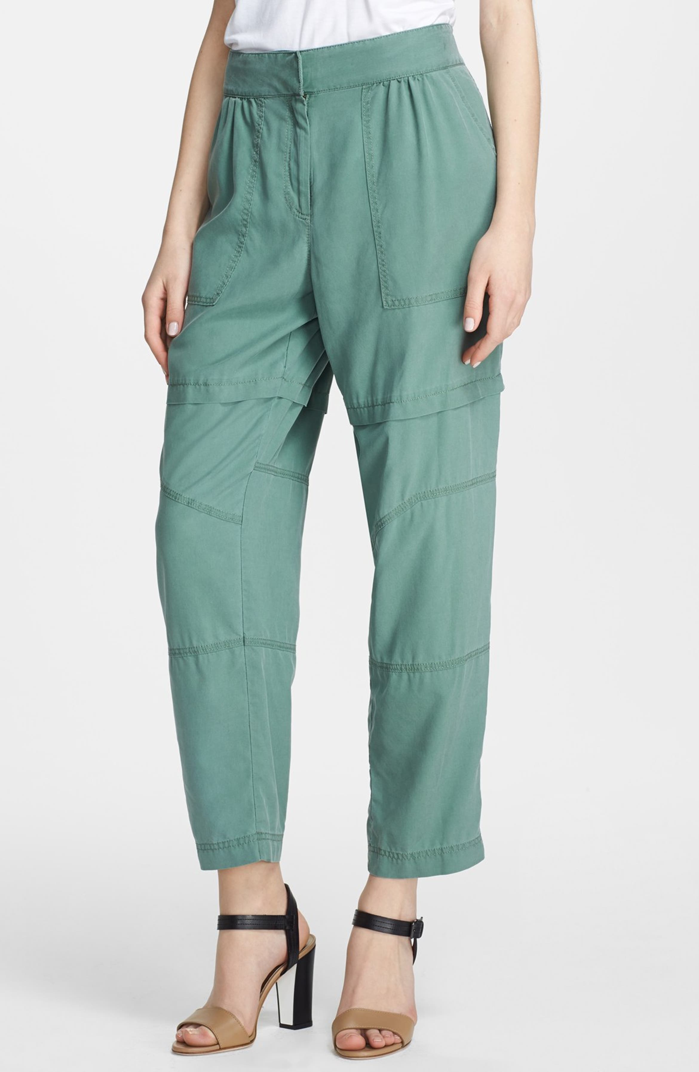 Elizabeth and James 'Kennedy' Silk Cargo Pants | Nordstrom