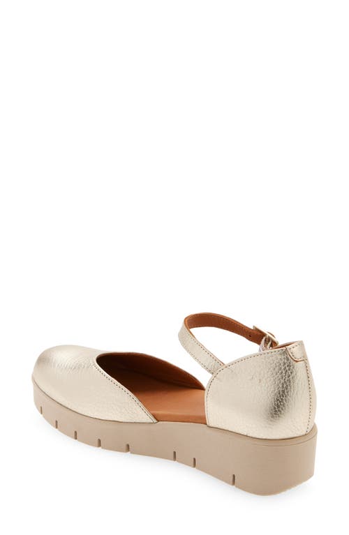 Cordani Sandie Platform D'orsay Pump In Platino