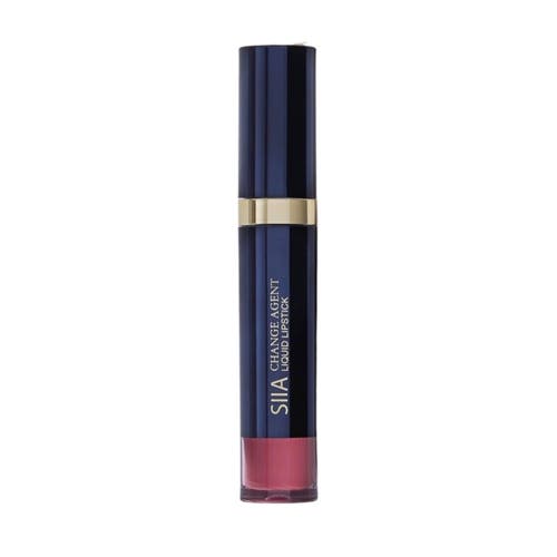 Shop Siia Cosmetics Change Agent Liquid Lipstick In Pink Souffle