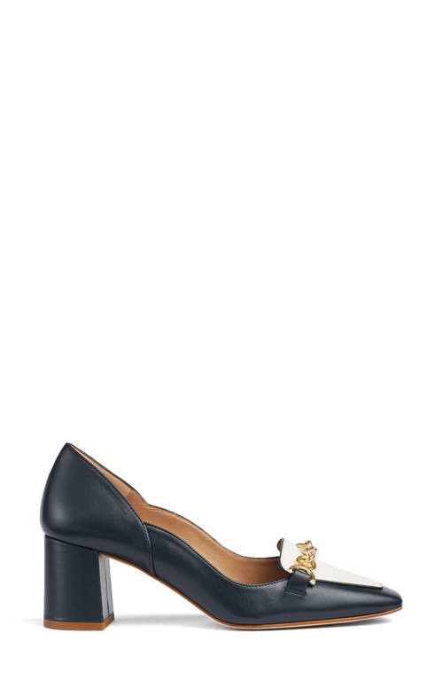 Lk Bennett Sabine Loafer Pump In Navy