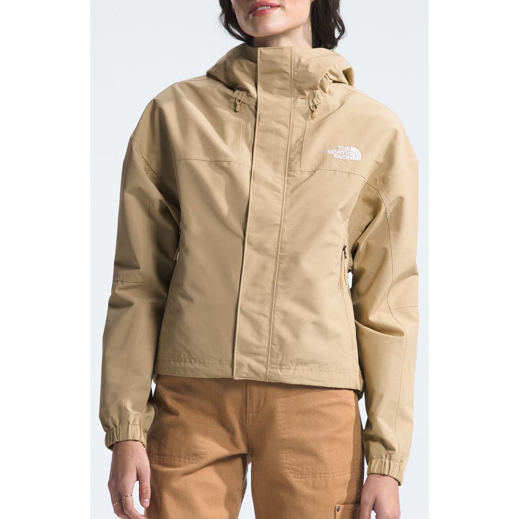 The North Face Tnf™ Waterproof Packable Jacket In Khaki Stone