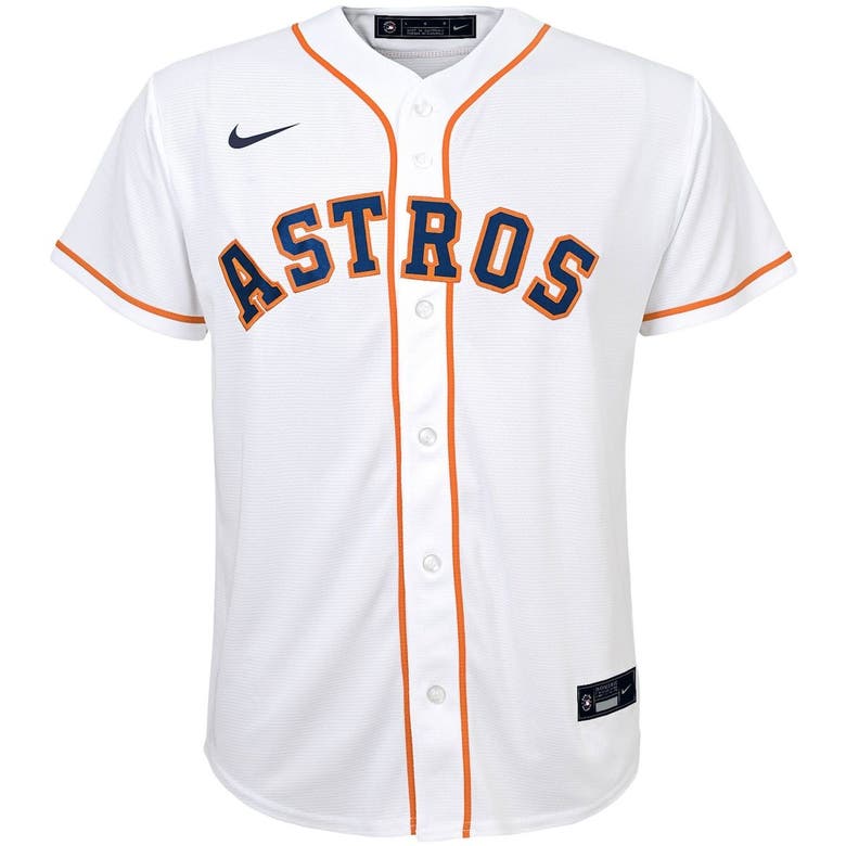 Men's Houston Astros Jose Altuve Nike White 2022 World Series Home