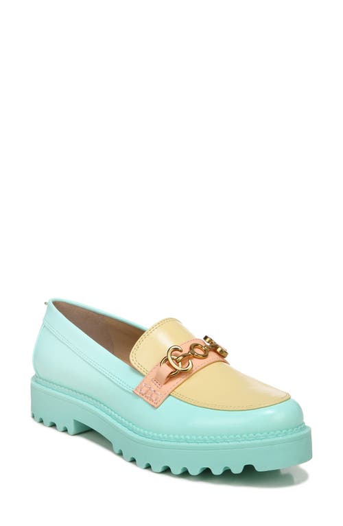 Circus NY Circus by Sam Edelman Deana Loafer in Iced Mint/Pineapple Yellow