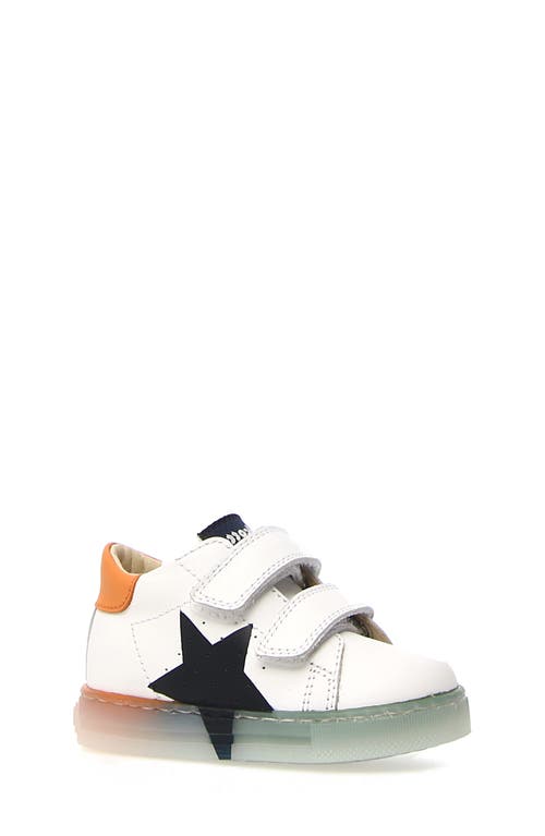 Naturino Kids' Falcotto Sneaker in White-Orange at Nordstrom, Size 7.5Us