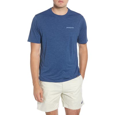 Patagonia Capilene Cool Daily Graphic T-Shirt, Blue
