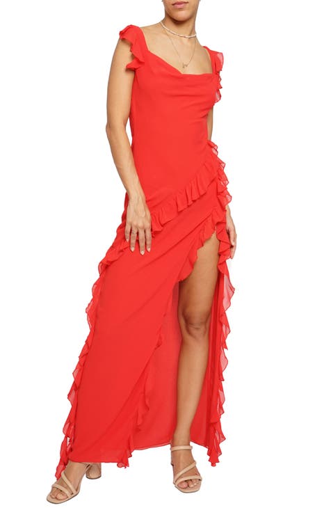 Vestido Flores Naranja Espalda Libre Corset (#206) – Vida Boutique